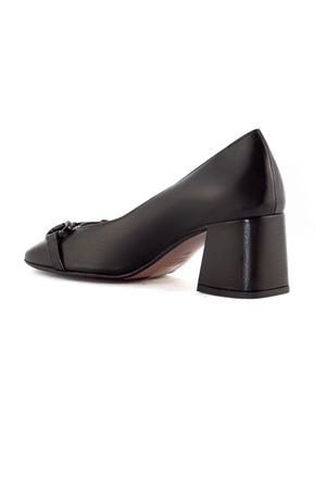 Black leather pumps MARA BINI | T236NERO